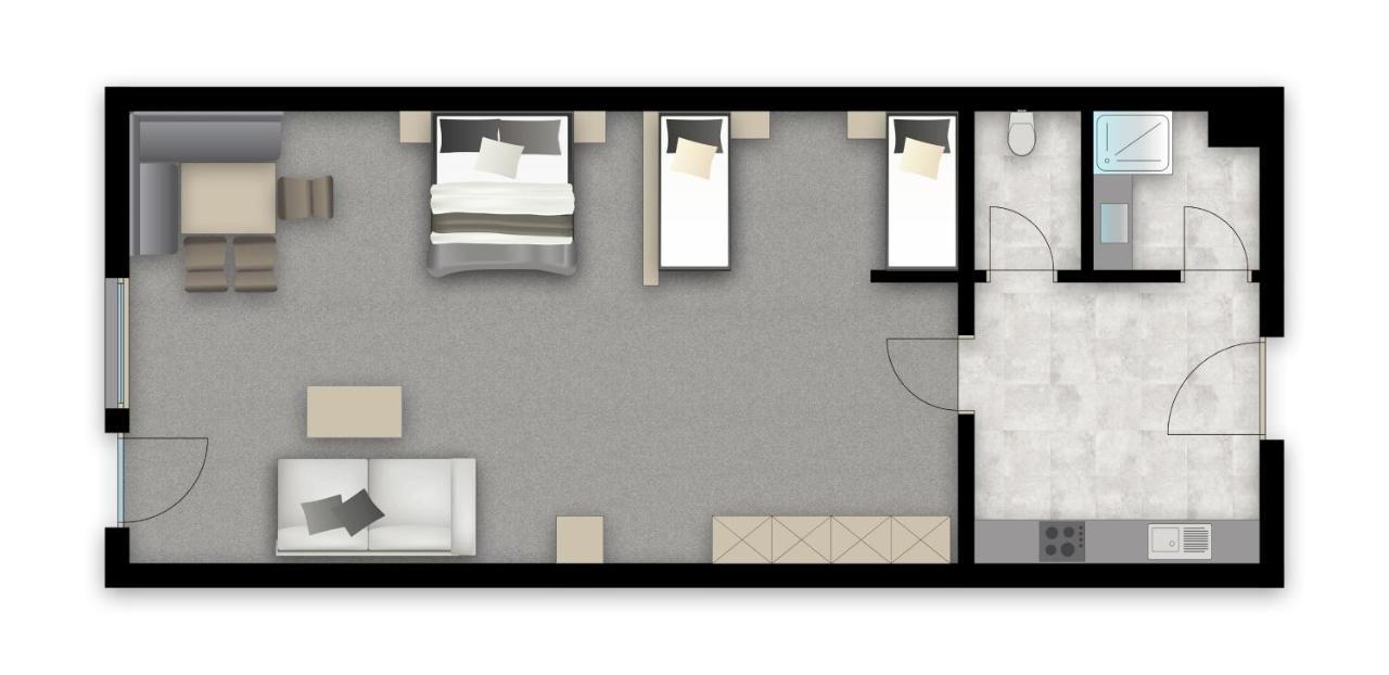 Post Appartements Strass im Zillertal Exterior foto